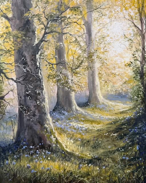 Waldmotiv von Antje Schubert – öffentliche Instagram-Beitragsvorschau